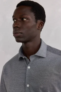 Camisa lisa de punto