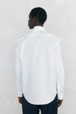 Camisa lisa fácil plancha