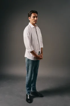 Camisa lisa popelín