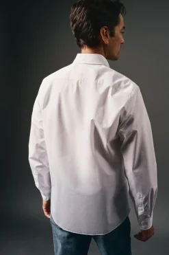 Camisa lisa popelín