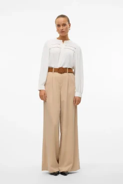 Camisa manga larga con calados