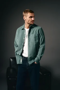 Camisa micropana lisa