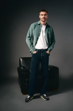 Camisa micropana lisa