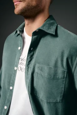 Camisa micropana lisa