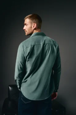 Camisa micropana lisa