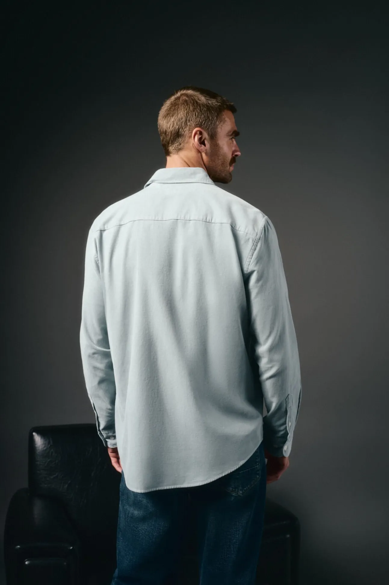 Camisa micropana lisa