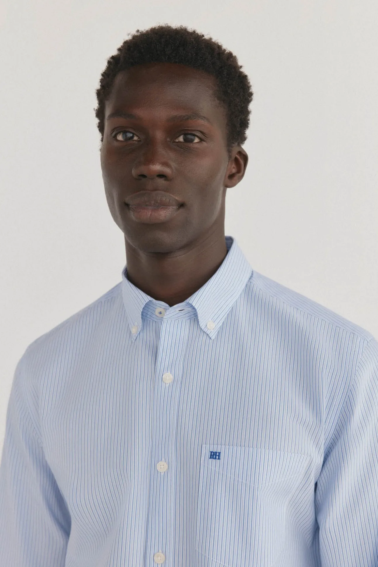 Camisa non iron + antimanchas rayas