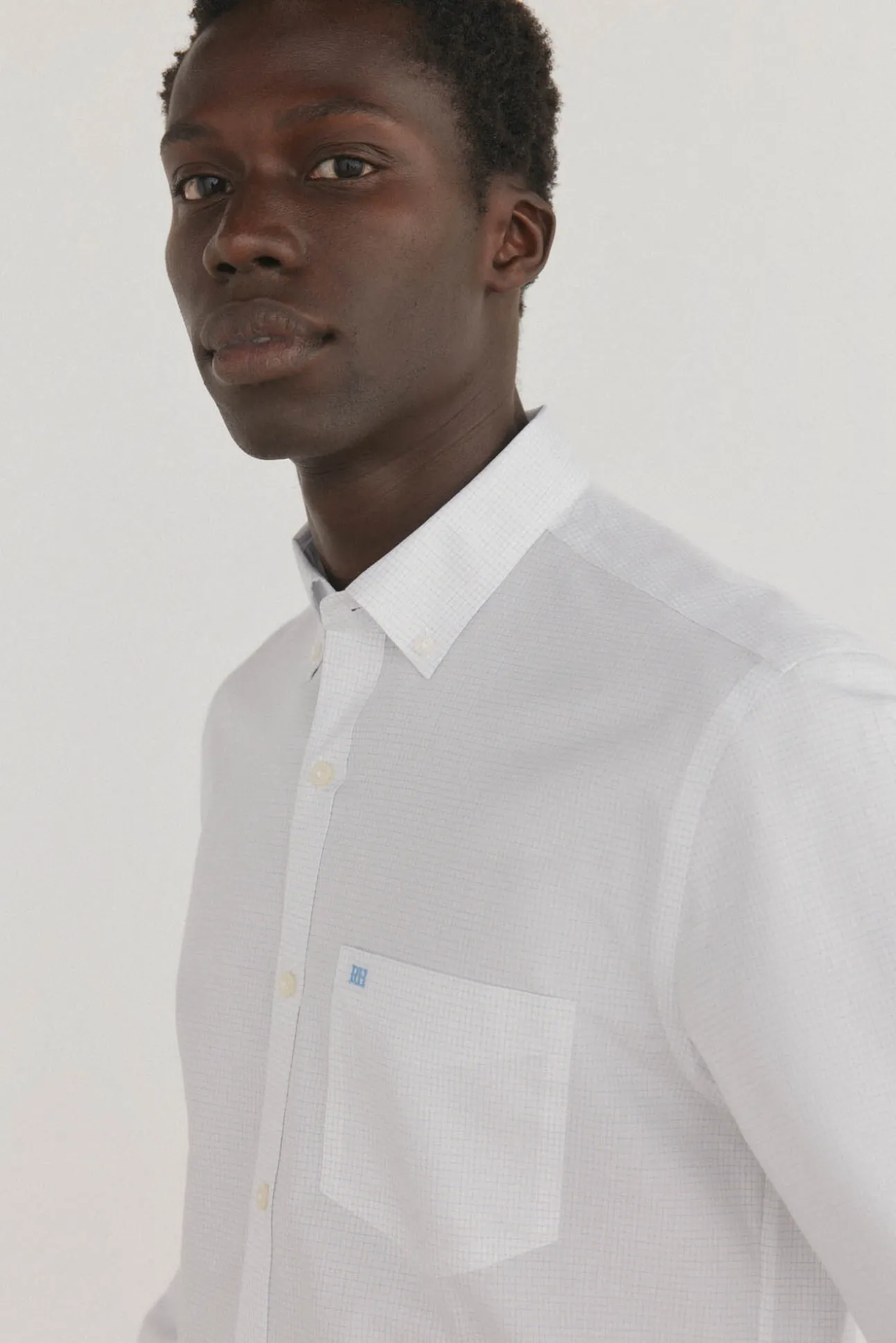 Camisa non iron + antimanchas cuadros