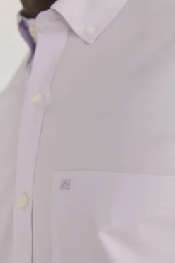 Camisa non iron + antimanchas lisa