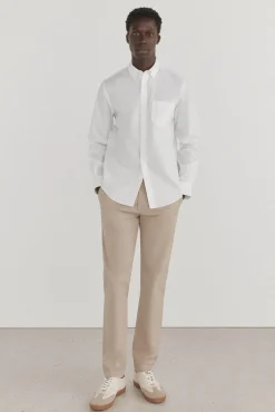 Camisa non iron + antimanchas lisa