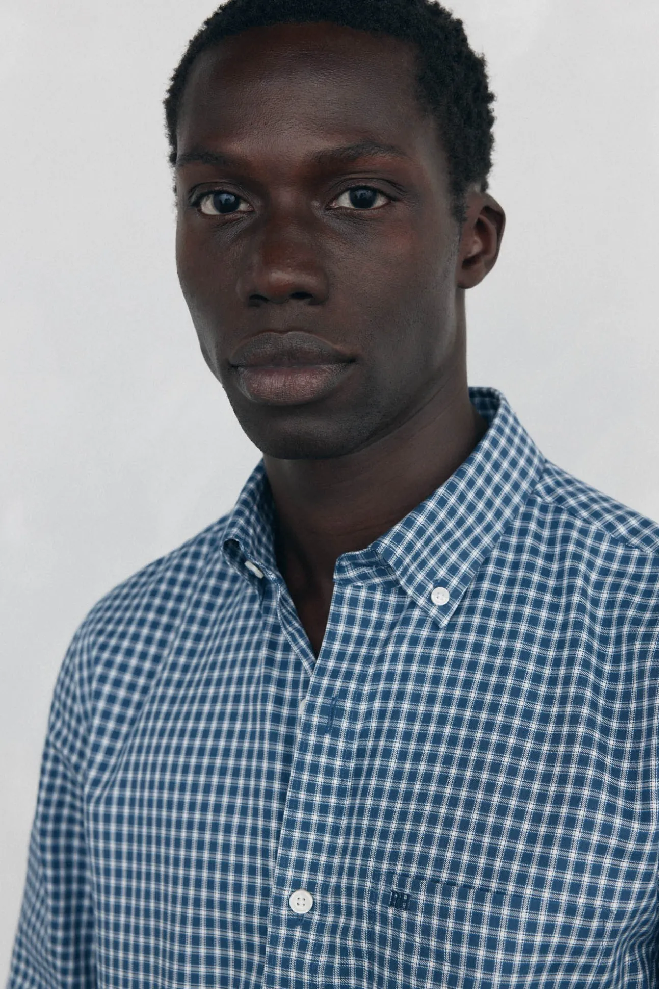 Camisa non iron oxford cuadros