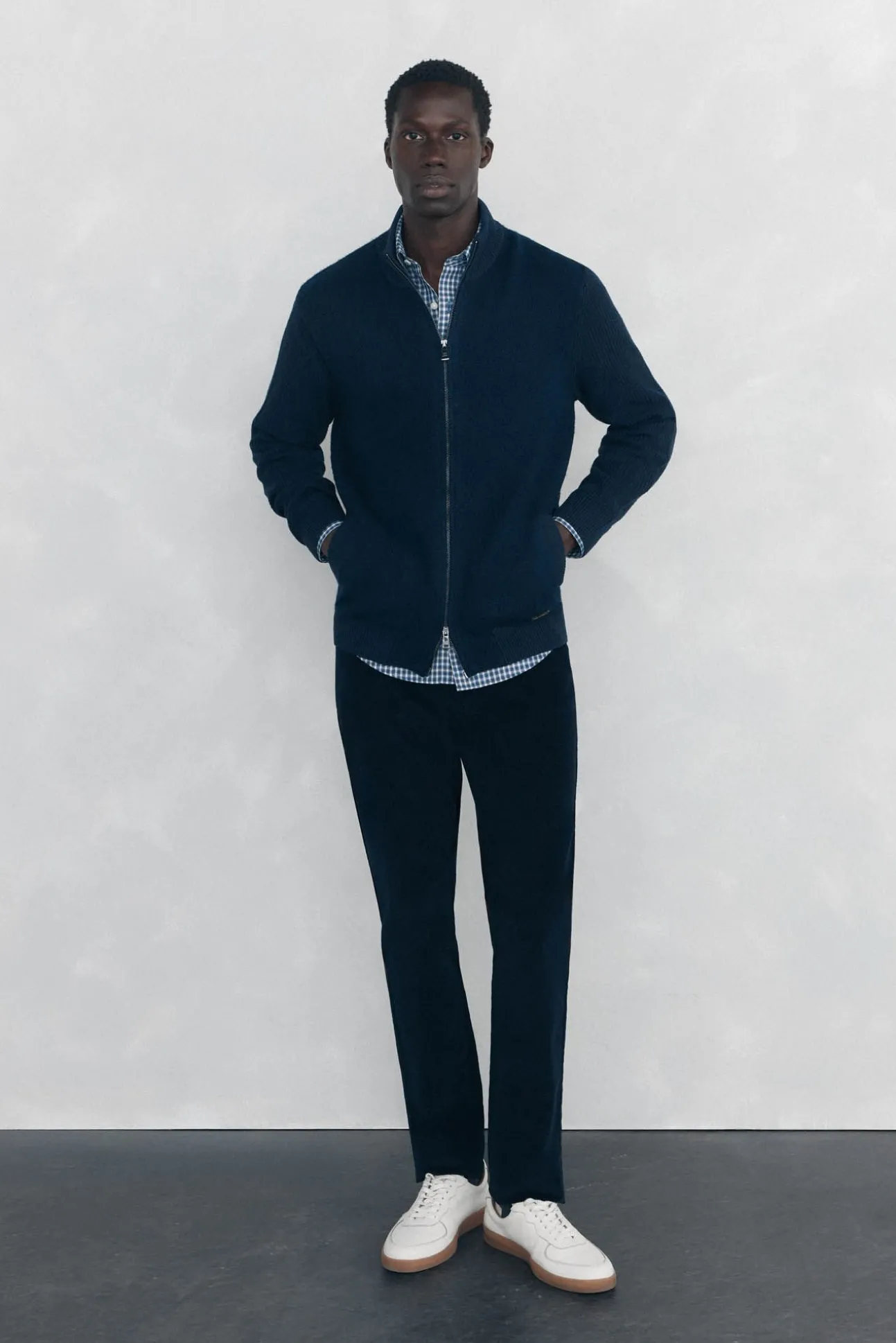 Camisa non iron oxford cuadros