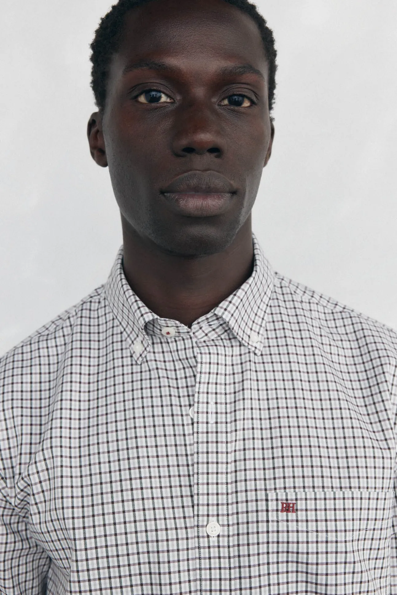 Camisa non iron oxford cuadros