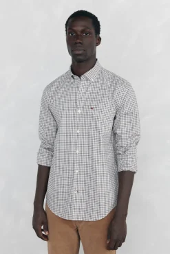 Camisa non iron oxford cuadros