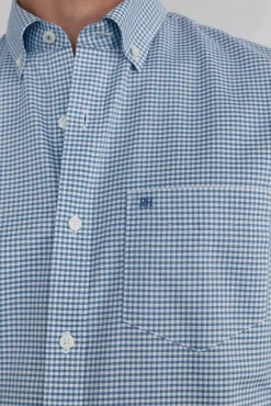 Camisa non iron oxford cuadros
