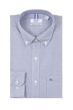 Camisa non iron oxford cuadros