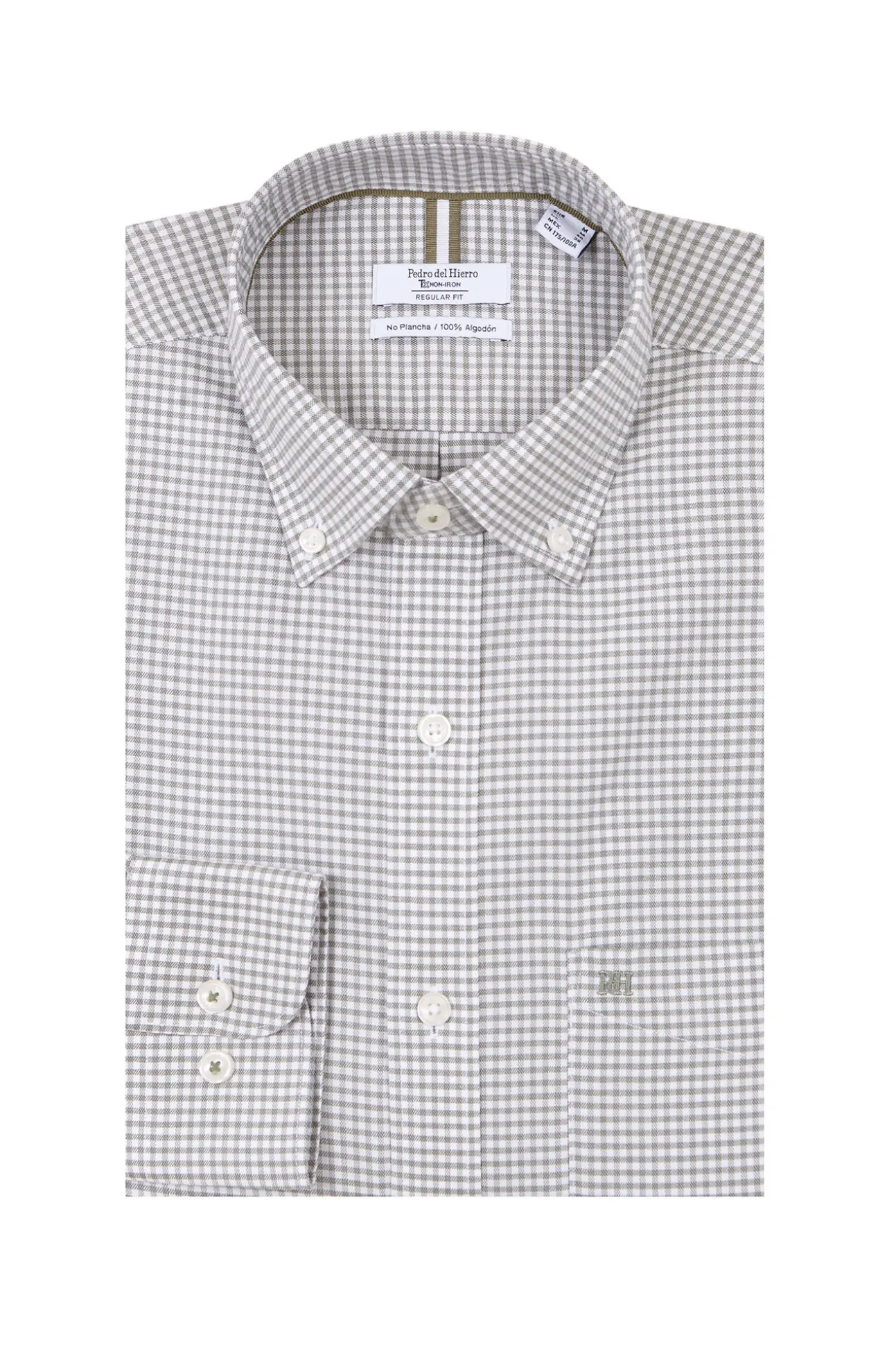 Camisa non iron oxford cuadros