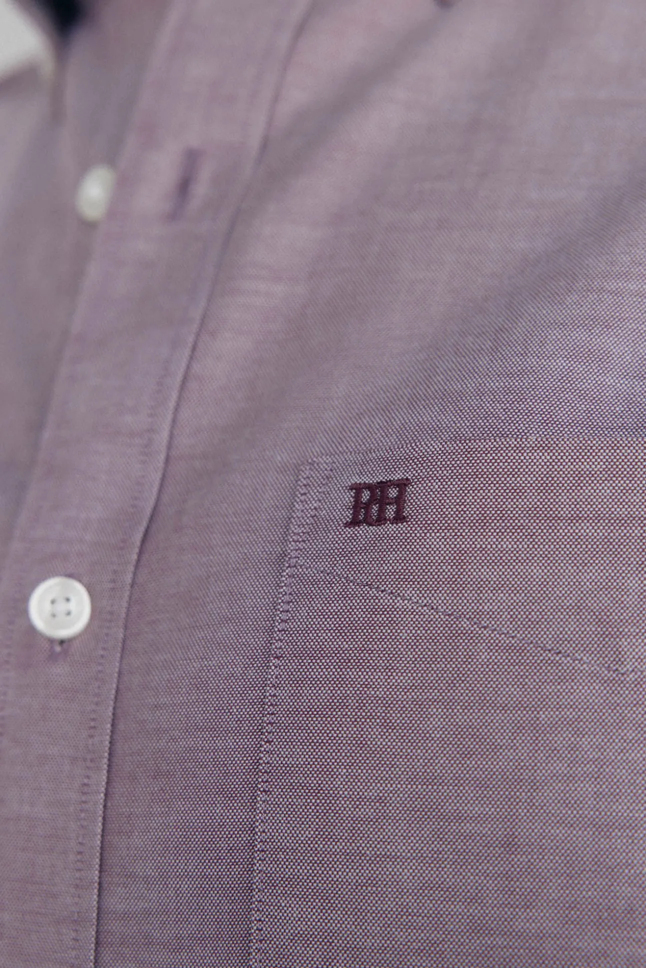 Camisa non iron oxford liso