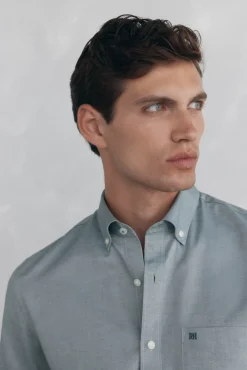 Camisa non iron oxford liso