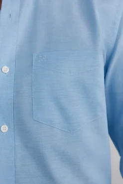 Camisa non iron oxford liso