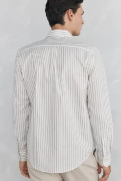 Camisa non iron oxford rayas