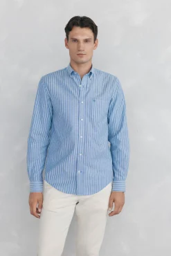 Camisa non iron oxford rayas