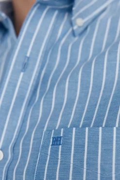 Camisa non iron oxford rayas