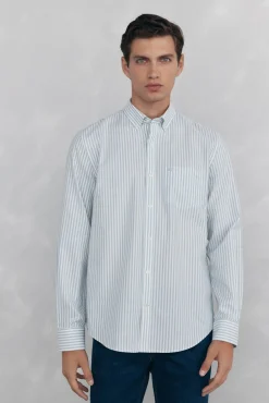 Camisa non iron oxford rayas