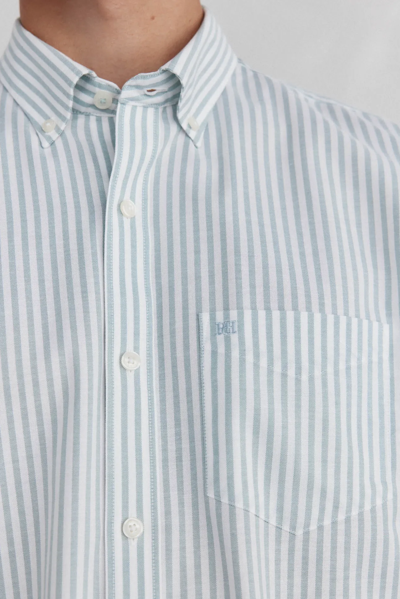 Camisa non iron oxford rayas