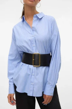 Camisa oversize de manga larga