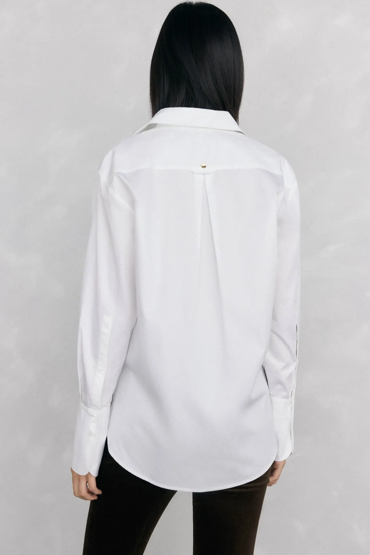 Camisa oversize lisa