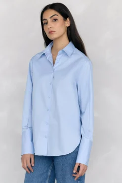 Camisa oversize lisa