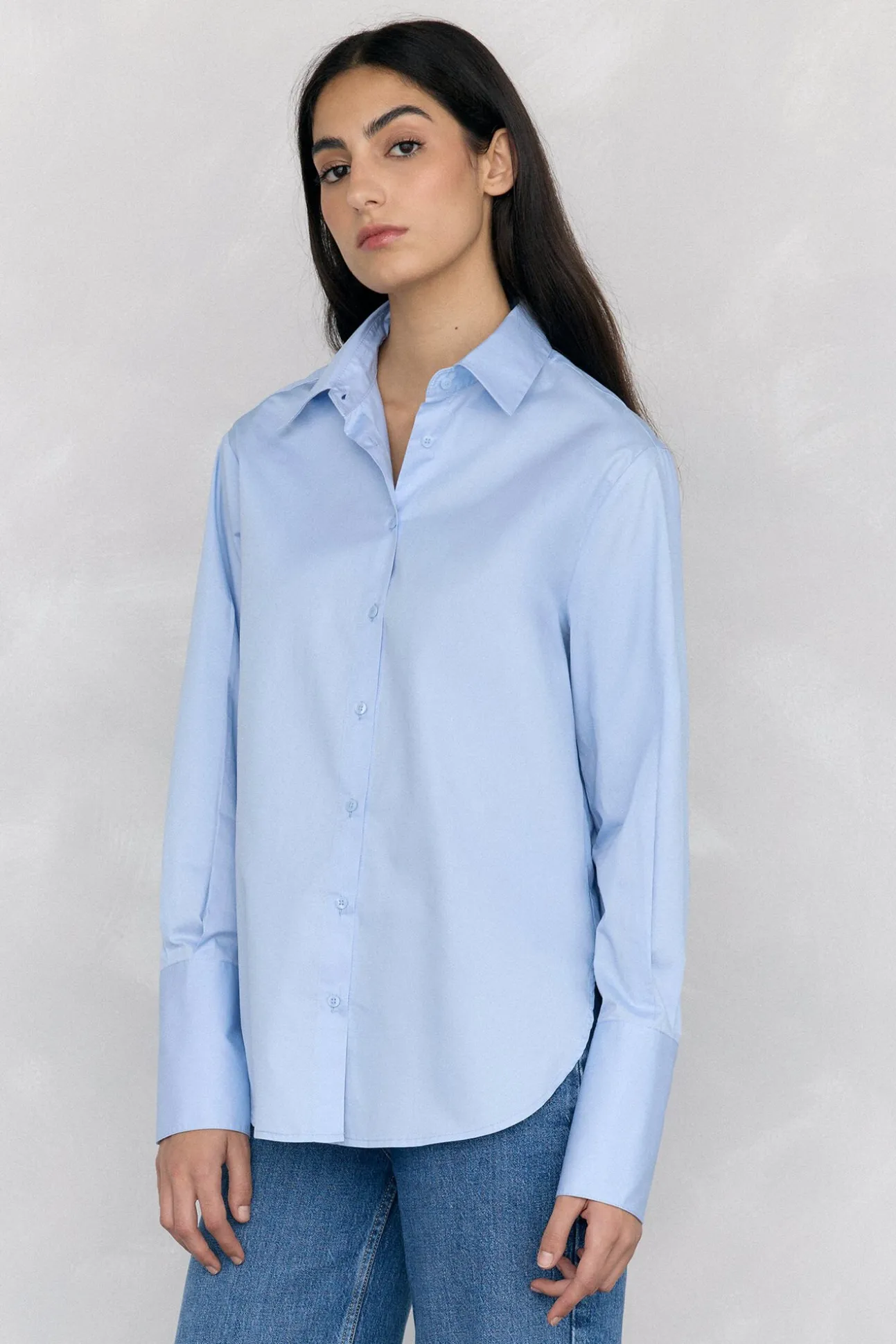 Camisa oversize lisa