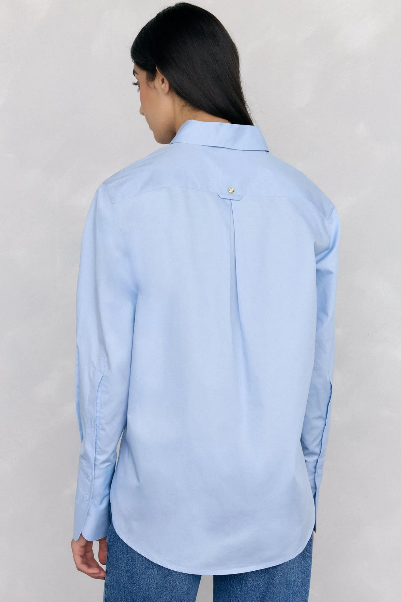 Camisa oversize lisa