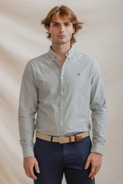 Camisa Oxford