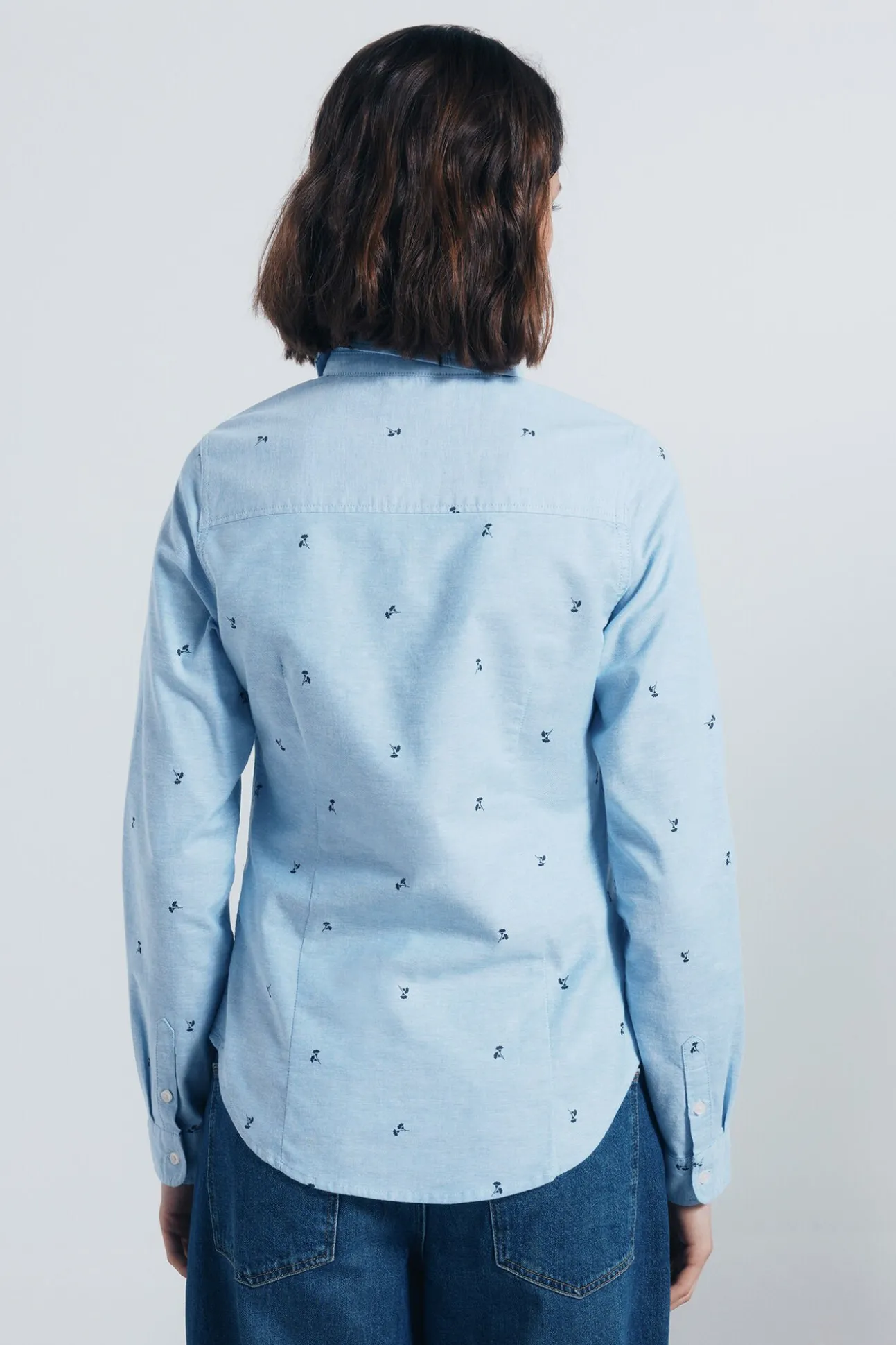 Camisa Oxford algodón