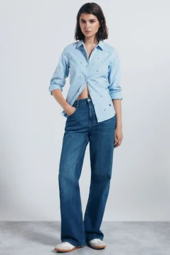 Camisa Oxford algodón