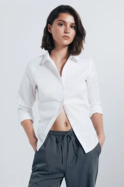 Camisa Oxford algodón