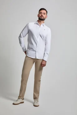 Camisa Oxford con logo