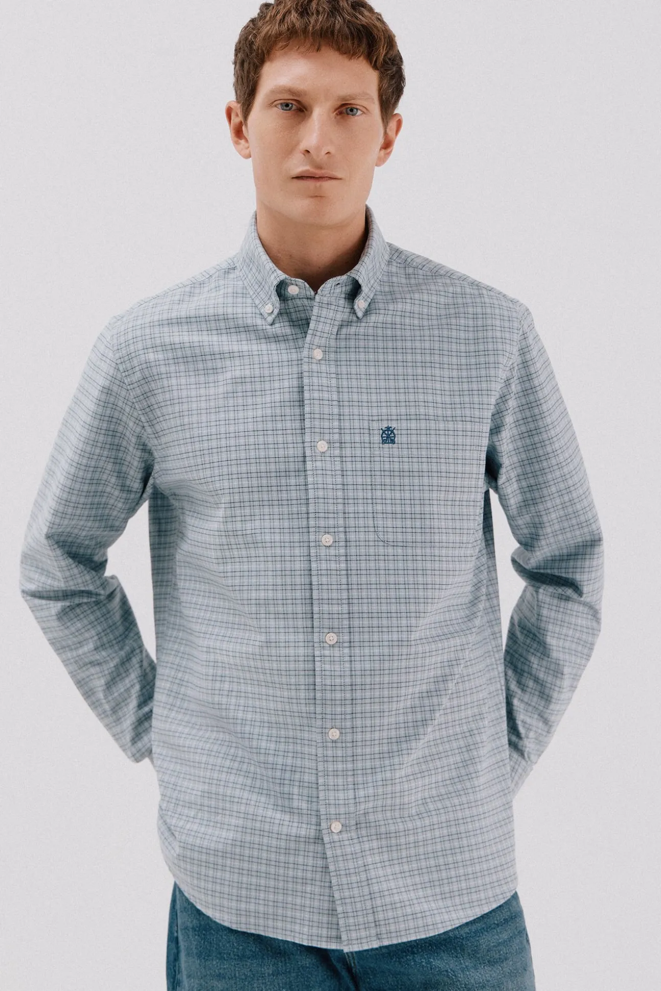 Camisa oxford cuadros