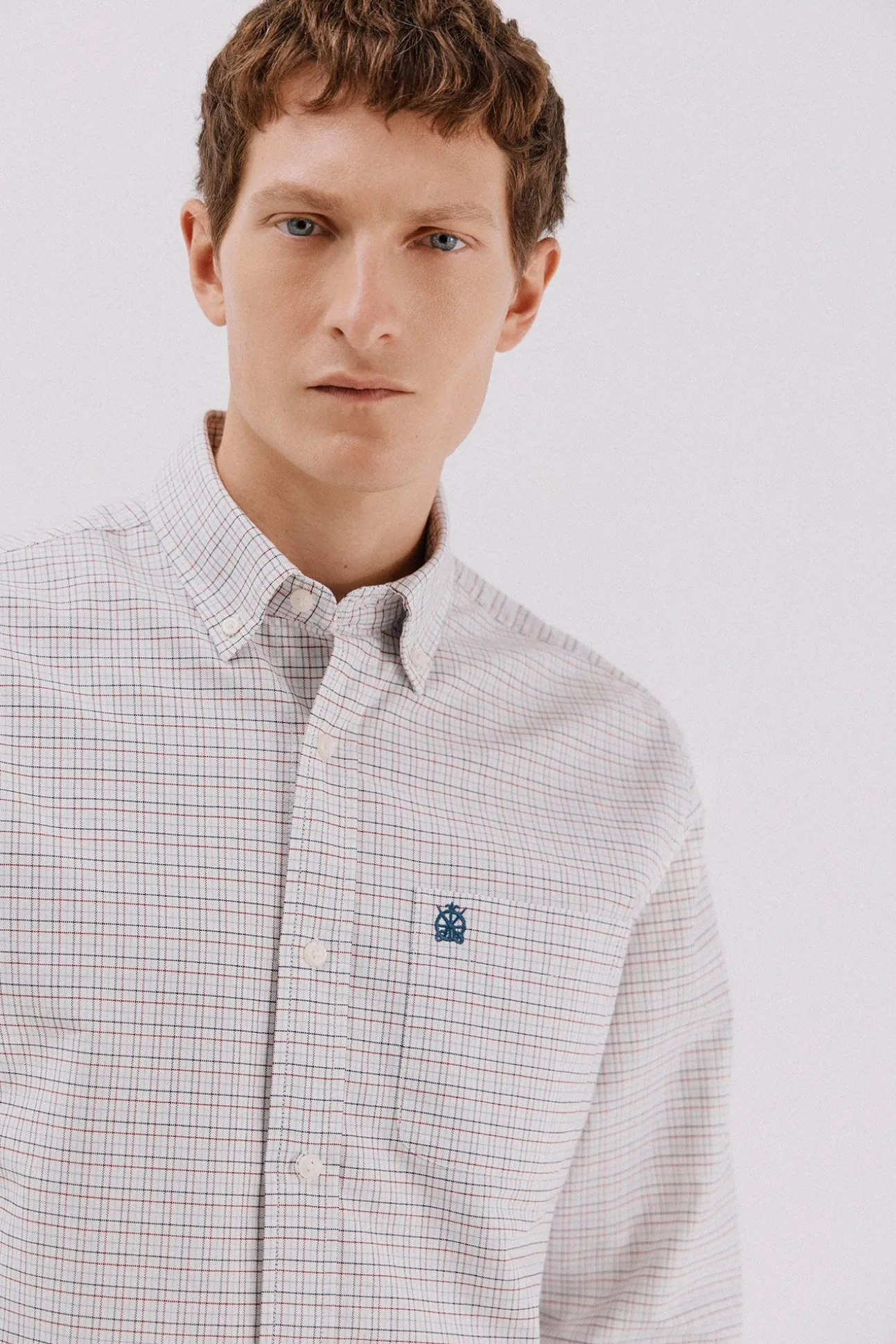 Camisa oxford cuadros