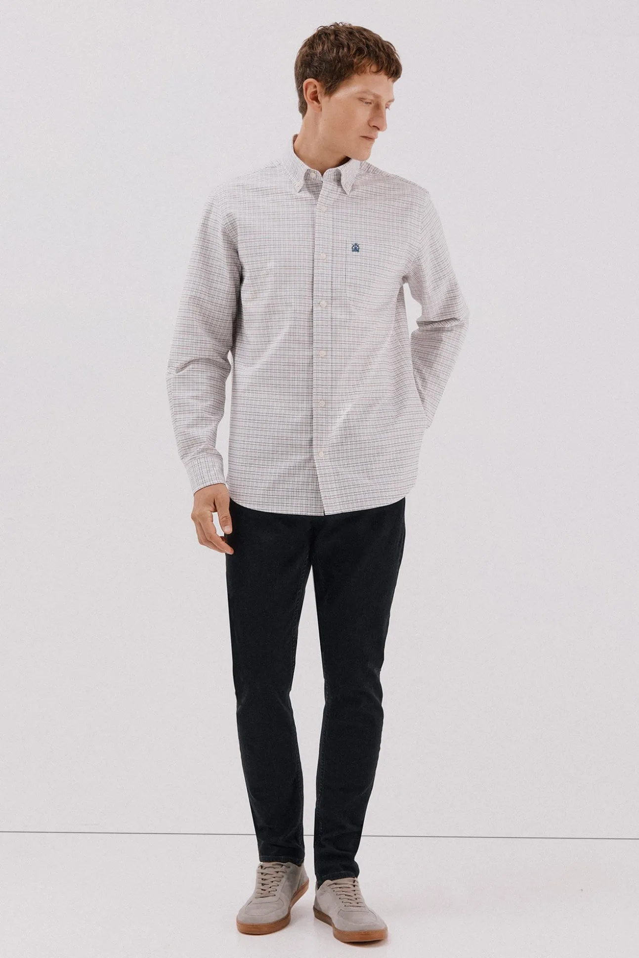 Camisa oxford cuadros