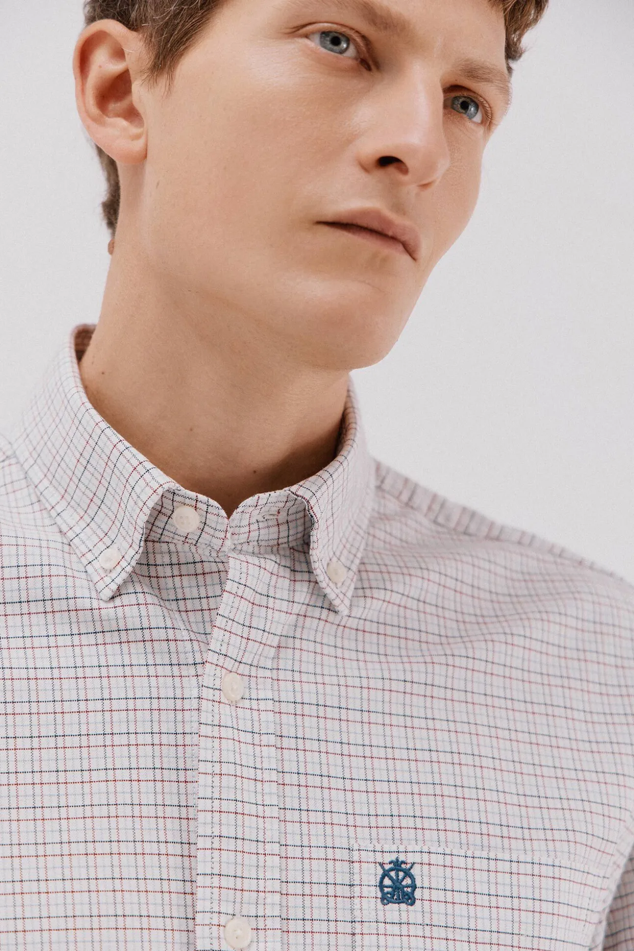 Camisa oxford cuadros