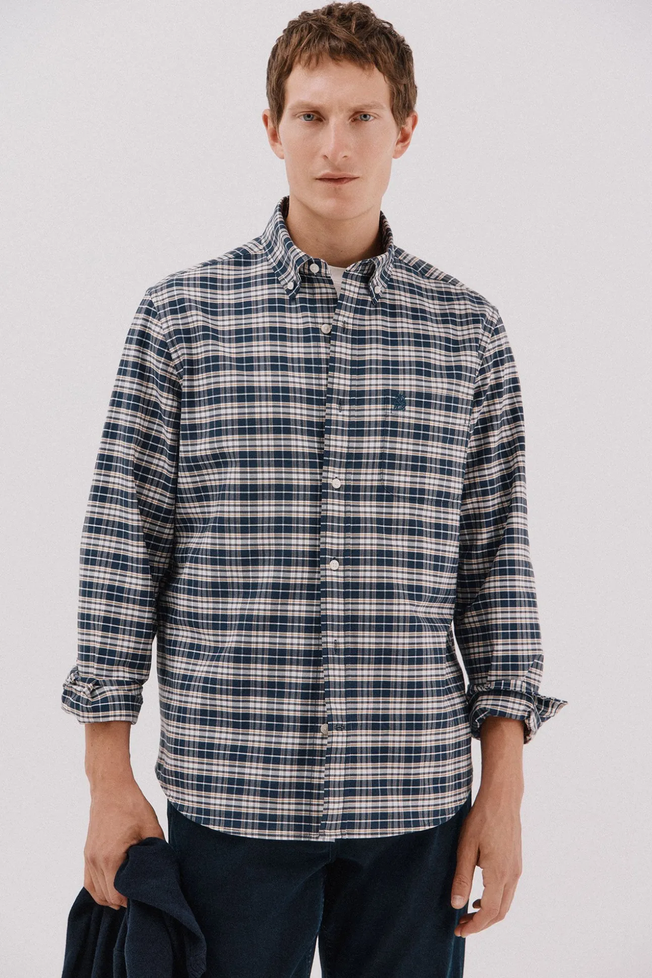 Camisa oxford cuadros