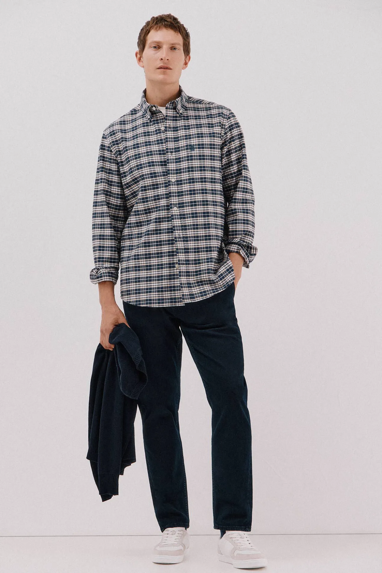 Camisa oxford cuadros