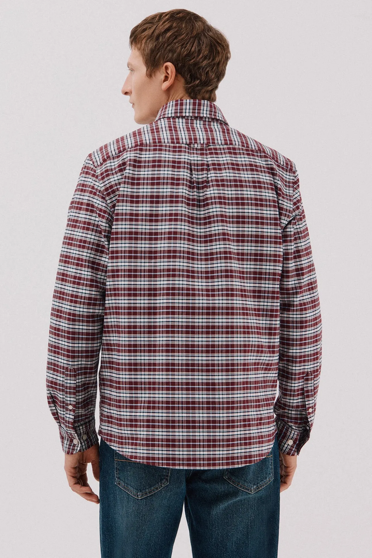 Camisa oxford cuadros