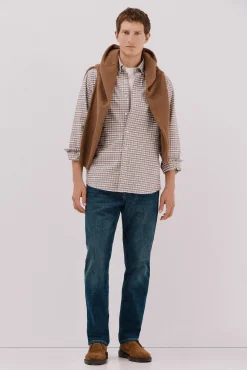 Camisa oxford cuadros