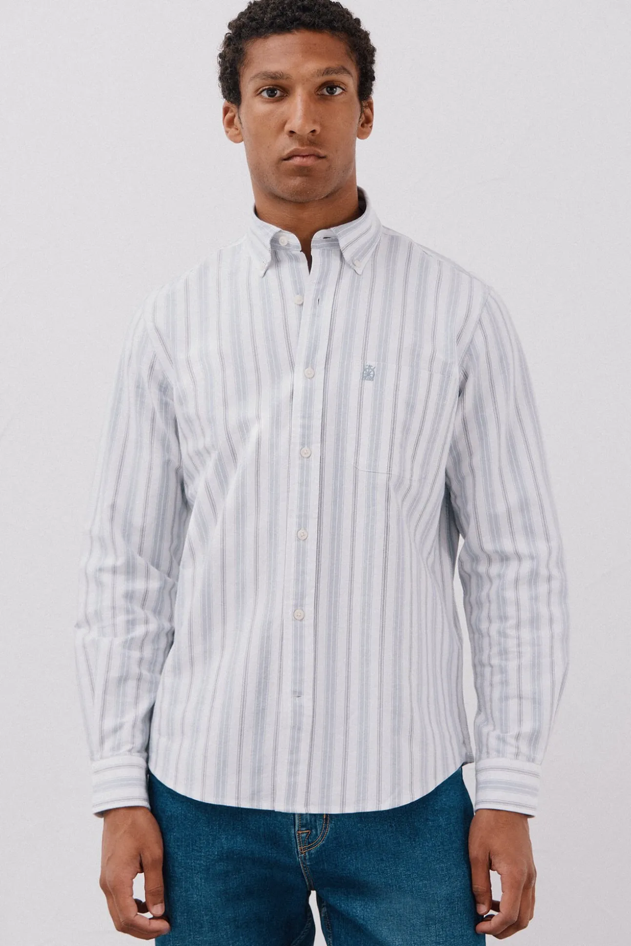 Camisa oxford rayas