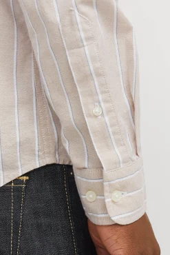 Camisa oxford slim fit