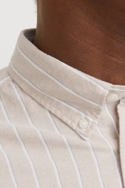 Camisa oxford slim fit